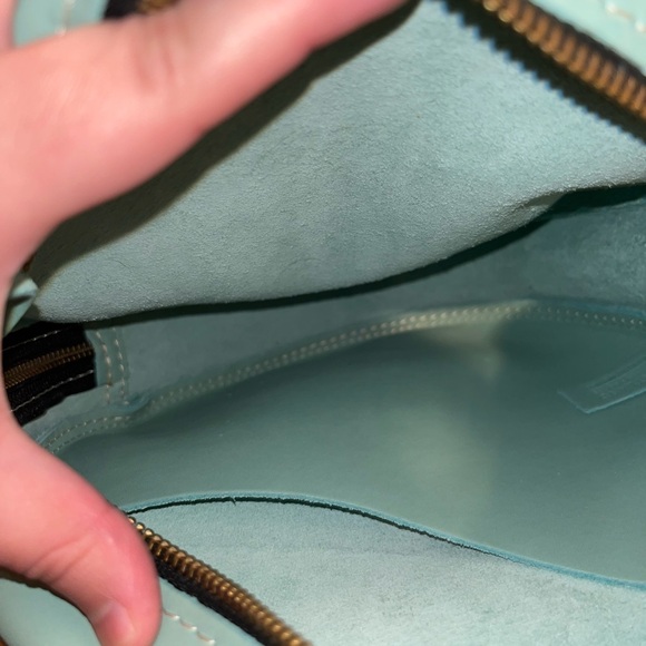 Portland Leather Goods UNICORN Mint Large circle bag - Picture 3 of 4